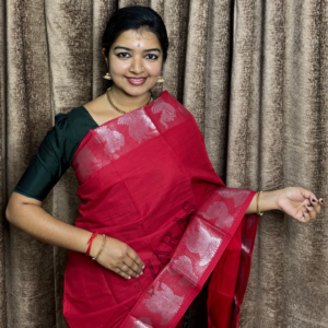 Bharatanatyam Dance Practice saree