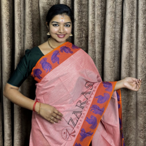 Bharatanatyam Dance Practice saree