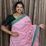 Bharatanatyam Dance Practice saree