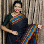 Bharatanatyam Dance Practice saree