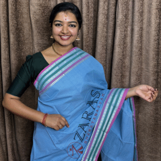 Bharatanatyam Dance Practice saree