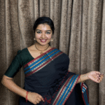 Bharatanatyam Dance Practice saree