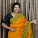 Bharatanatyam Dance Practice saree