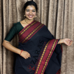 Bharatanatyam Dance Practice saree