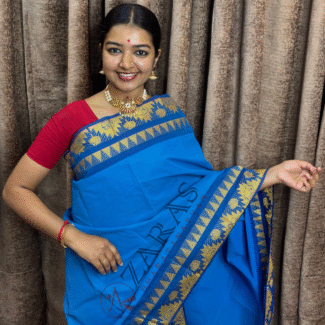 Bharatanatyam Dance Practice saree