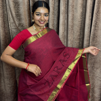 Bharatanatyam Dance Practice saree