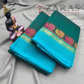 Bharatanatyam Dance Practice saree