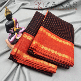 Bharatanatyam Dance Practice saree
