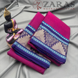 Bharatanatyam Dance Practice saree