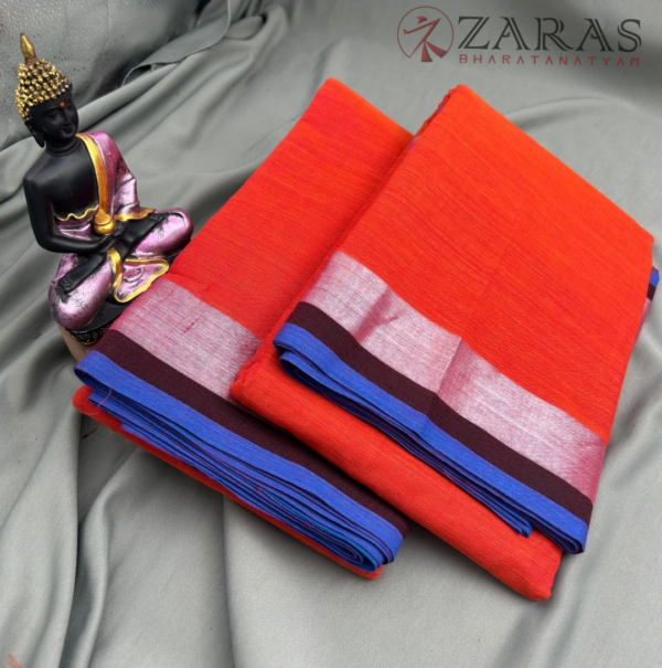 Bharatanatyam Dance Practice saree