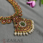 Bharatanatyam kemp Necklace