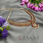 Bharatanatyam kemp Necklace