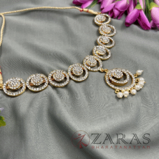 Bharatanatyam kemp Necklace