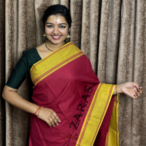 Bharatanatyam Dance Practice saree