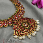 Bharatanatyam kemp Necklace