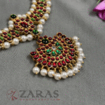 Bharatanatyam kemp Necklace