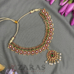 Bharatanatyam kemp Necklace