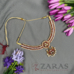 Bharatanatyam kemp Necklace
