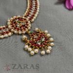 Bharatanatyam kemp Necklace