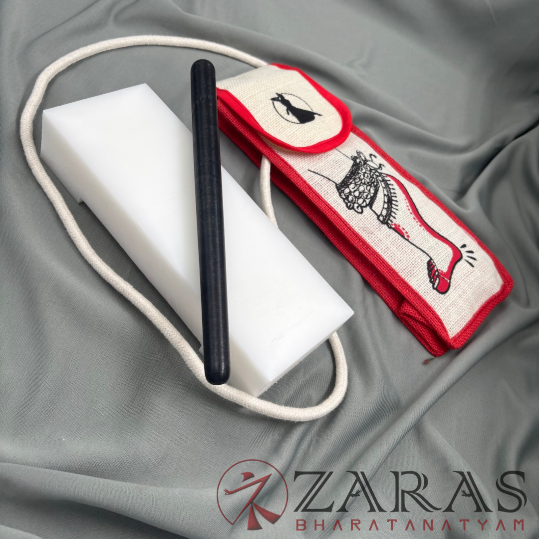 Bharatanatyam Dance Accessories Thattu Manai + jute bag