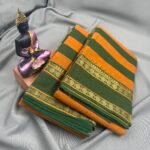 Bharatanatyam Dance Practice saree