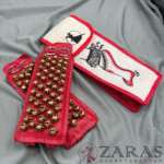 Bharatanatyam Dance Salangai Leather Ankle Bells + Jute Bag