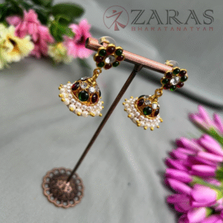 Bharatanatyam Dance Jewellery - Jimiki with Kammal 2L RG Kemp