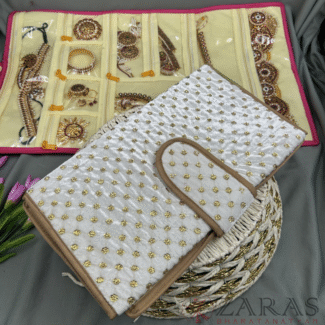 Bharatanatyam Dance Jewellery Bag / Organiser Foldable - No: 120