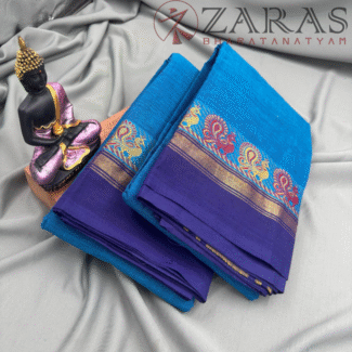 Bharatanatyam Dance Practice saree