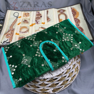 Bharatanatyam Dance Jewellery Bag / Organiser Foldable - No :33