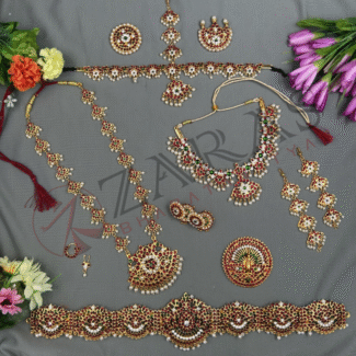 Bharatanatyam Dance Jewellery Full set
