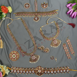 Bharatanatyam Dance Jewellery Full set