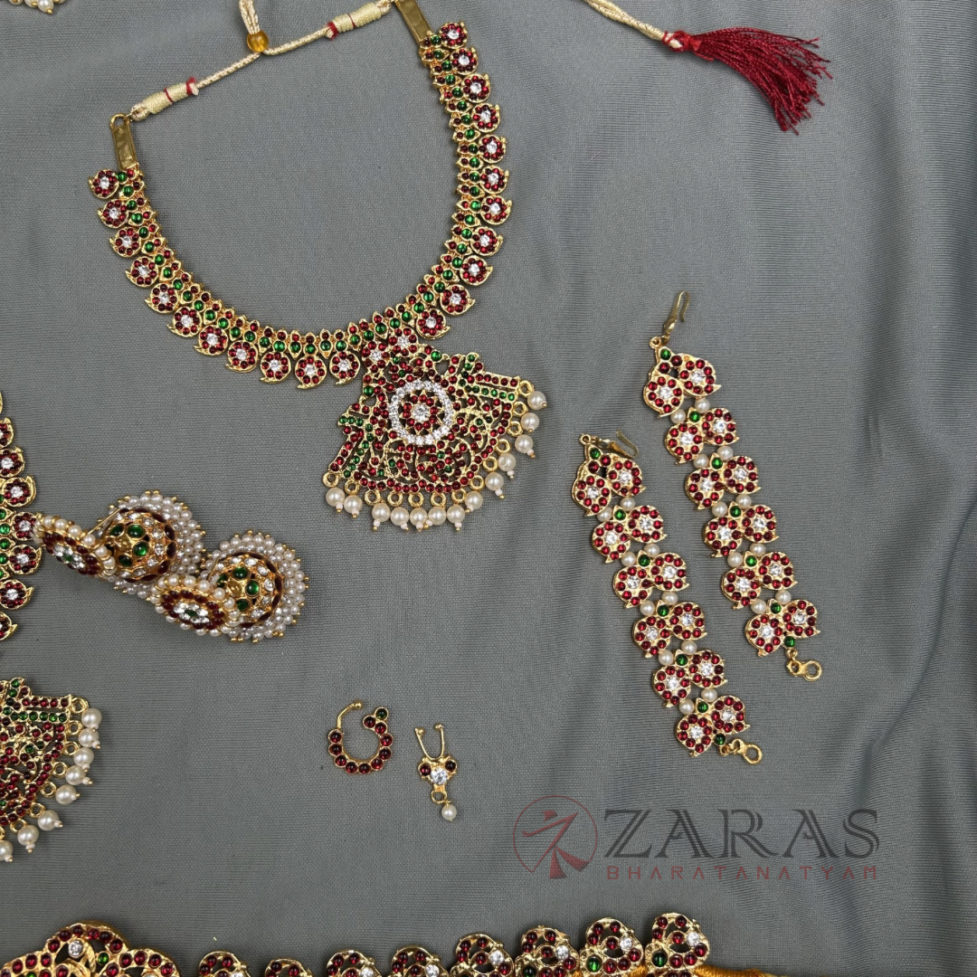 Bharatanatyam Dance Jewellery Full set