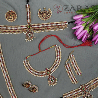 Bharatanatyam Dance Jewellery Full set