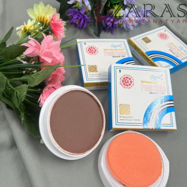 Bharatanatyam Dance Makeup Products - Pan Cake KOSMIK (EGYPTIAN DARK) - Image 4