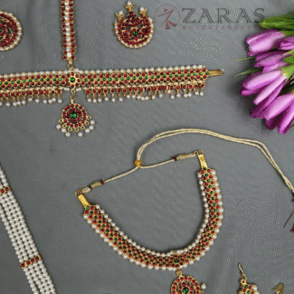 Bharatanatyam Dance Jewellery Full set