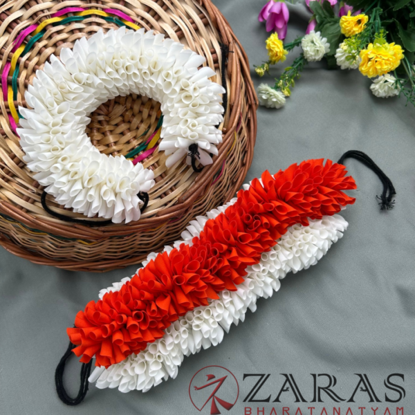 Bharatanatyam dance cloth flower