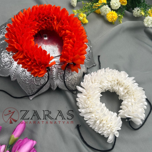 Bharatanatyam dance cloth flower