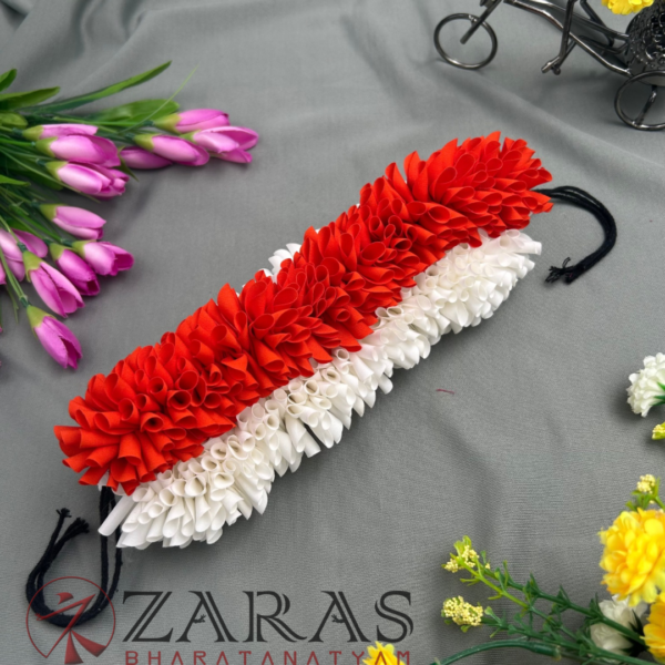 Bharatanatyam dance cloth flower