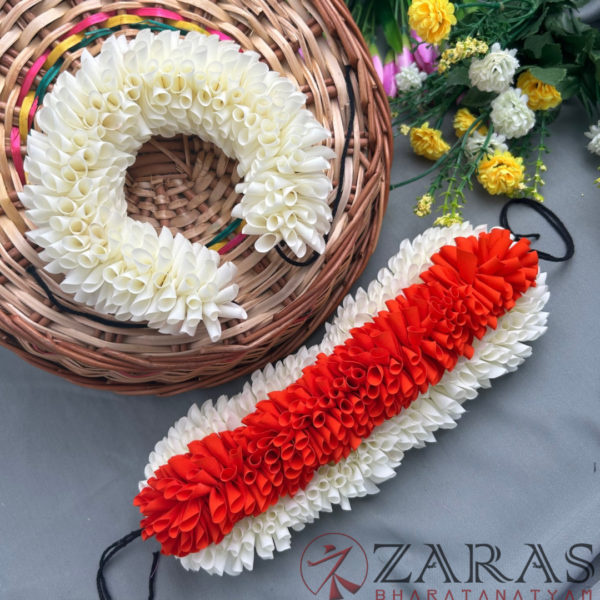 Bharatanatyam dance cloth flower