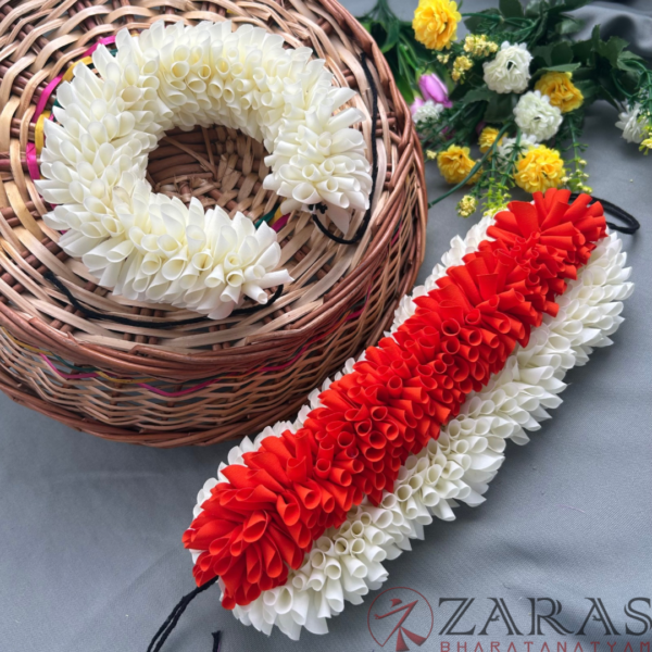 Bharatanatyam dance cloth flower