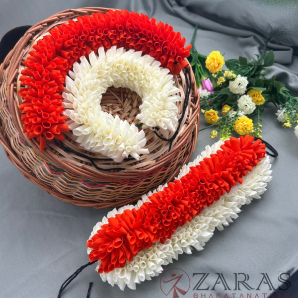 Bharatanatyam dance cloth flower