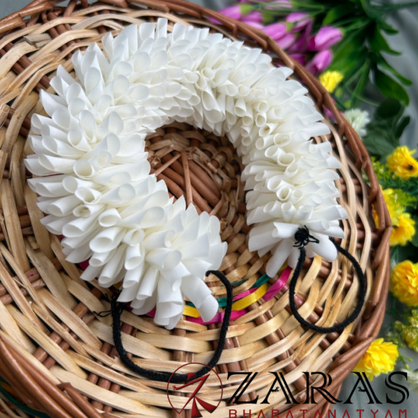 Bharatanatyam dance cloth flower