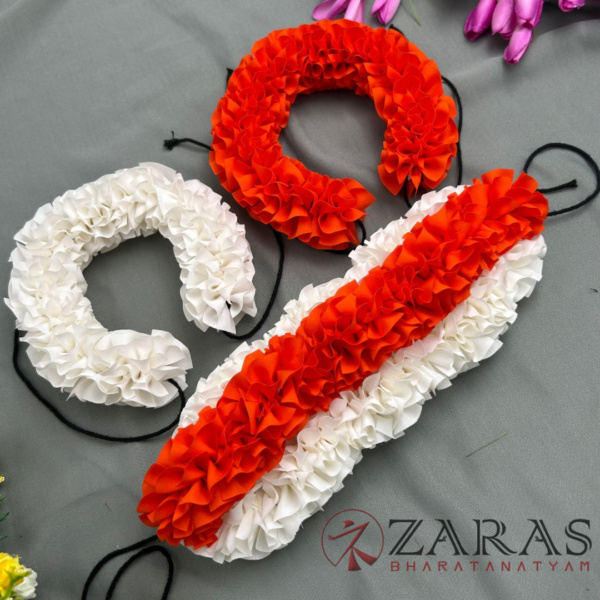 Bharatanatyam dance cloth flower
