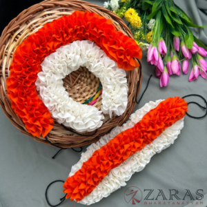 Bharatanatyam dance cloth flower