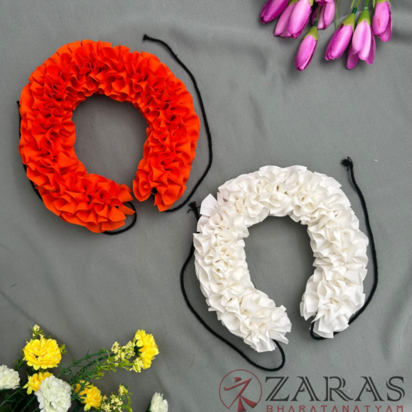 Bharatanatyam dance cloth flower