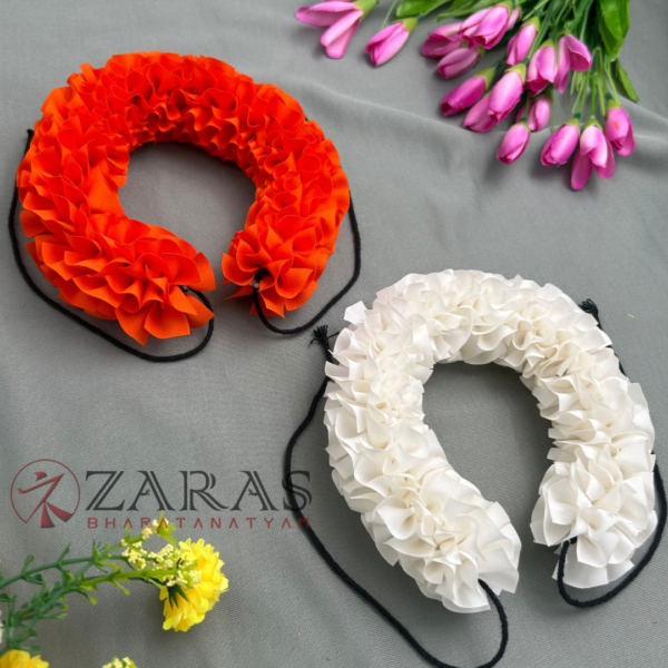 Bharatanatyam dance cloth flower