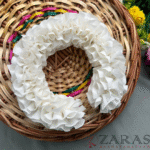 Bharatanatyam dance cloth flower