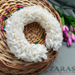 Bharatanatyam dance cloth flower