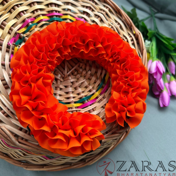 Bharatanatyam dance cloth flower